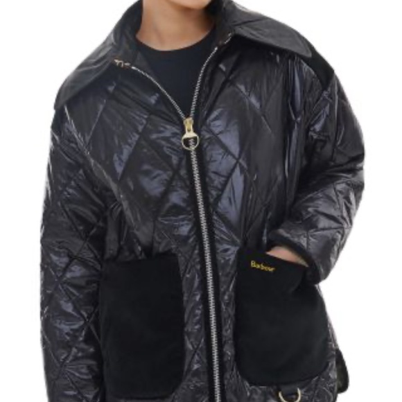 Barbour Woodhall Quilted Jacket size 6 - Picture 1 of 4